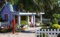 Colorful wood house in Naples, Florida