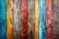 Colorful Wood Planks Background colorful rainbow painted wood background Royalty Free Stock Photo