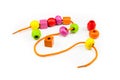 Colorful Wooden Beads Necklace