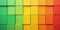 Colorful Wooden Blocks Gradient Texture Background Royalty Free Stock Photo
