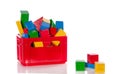 Colorful wooden playblocks
