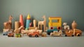 Colorful Wooden Stacking Toys
