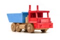 Colorful wooden truck