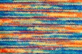 Colorful wool surface