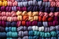 Colorful Yarn And Needles, A Versatile Collection For Inspiring Crochet And Knitting Projects