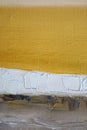 Colorful yellow abstract painted canvas texture. Color art. Royalty Free Stock Photo