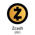 Zcash cryptocurrency symbol