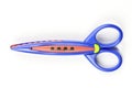 Colorful zigzag scissors Royalty Free Stock Photo