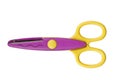 Colorful zigzag scissors Royalty Free Stock Photo