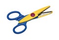 Colorful zigzag scissors Royalty Free Stock Photo