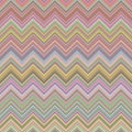 Colorful zigzag stripe pattern background design