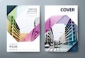 Colorfull Annual report brochure flyer design template, Leaflet, presentation book cover templates.