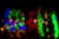 Colorful bokeh lights background Royalty Free Stock Photo