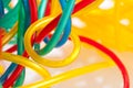 Colorfull cables Royalty Free Stock Photo