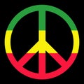 Colorfull Peace Symbol