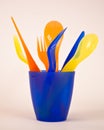 Colorfull utensils Royalty Free Stock Photo