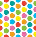 Colorfull Vector pills seamless pattern.