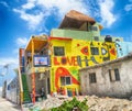 Colorful Mexican Graffiti Royalty Free Stock Photo