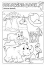 Coloring book African fauna 4