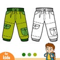 Coloring book, Cargo trousers