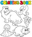 Coloring book with dinosaurs 2