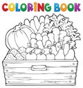 Coloring book farm products theme 1