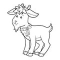 Coloring book (goat)