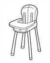 Coloring book, Highchair for baby