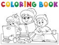 Coloring book home schooling image 1