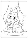 Coloring Book, Horse