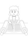 Coloring Book for Kids [23] Royalty Free Stock Photo