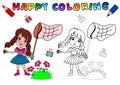 Coloring Book for kids Royalty Free Stock Photo