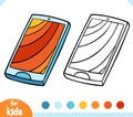 Coloring book for kids, Smartphone