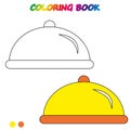 coloring book. Coloring page to educate preschool kids