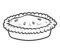 Coloring book, Pie