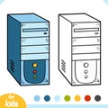 Coloring book, System unit