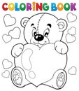 Coloring book Valentine theme 9