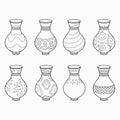 Coloring book (vases)