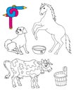 Coloring image animals