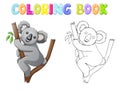 Coloring koala