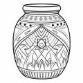 Colorful Jewish Culture Inspired Tattoo Jar With Cottagepunk Symmetry