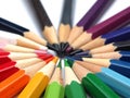 Coloring Pencils Royalty Free Stock Photo