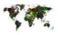 Colorist cool and worldmap