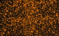 Colorist imagen of orange stains over black background Royalty Free Stock Photo