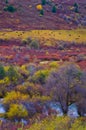 The colorized Rangeland in Plateau Royalty Free Stock Photo