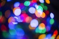 Colorlight bokeh background Royalty Free Stock Photo