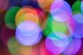 Colorlight bokeh background Royalty Free Stock Photo