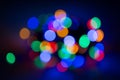 Colorlight bokeh background Royalty Free Stock Photo