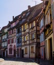 Coloroful houses in Colmar, Elsace, France Royalty Free Stock Photo