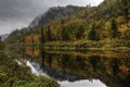 Colors of Autumn at Agawa Canyon, Canada Royalty Free Stock Photo